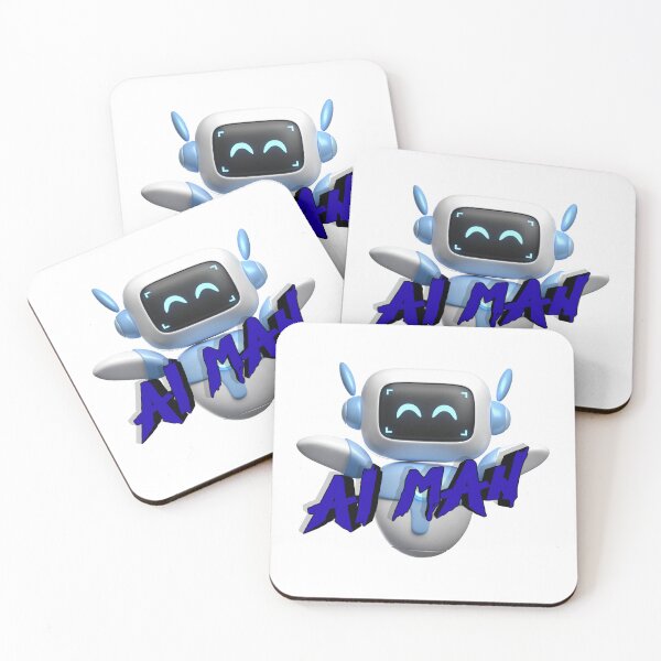 Artikelvorschau, Ein niedlicher blauer Roboter entworfen und verkauft von Samahprints.