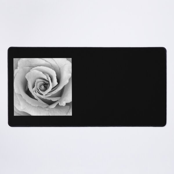 Item preview, Black & White Rose | Minimalist Floral Photography - black background  designed and sold by PeridotGypsy.