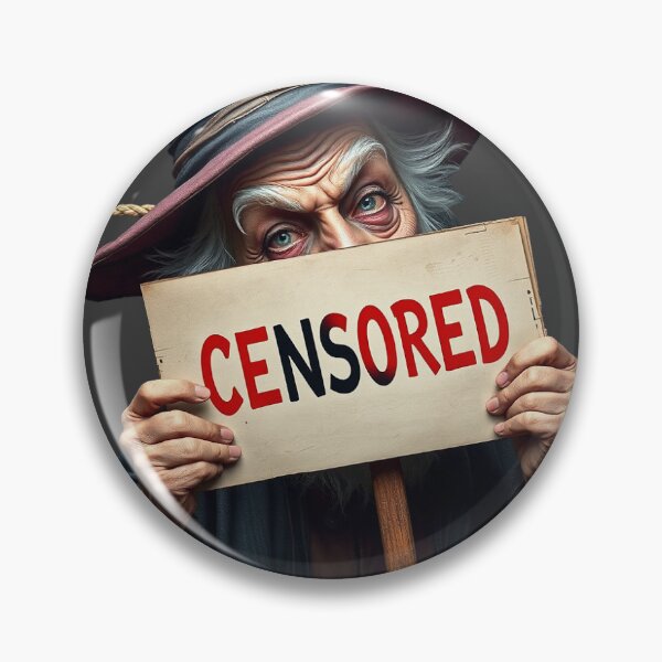 Item preview, Censored Wizard Holding Sign Illustratio designed and sold by KUHATLIKHA.