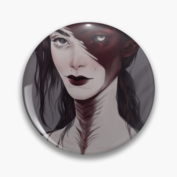 Item preview, Split Face Demon Portrait designed and sold by WarfRussell.