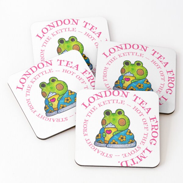 Item preview, London Tea Frog  designed and sold by MyBottomShelf.