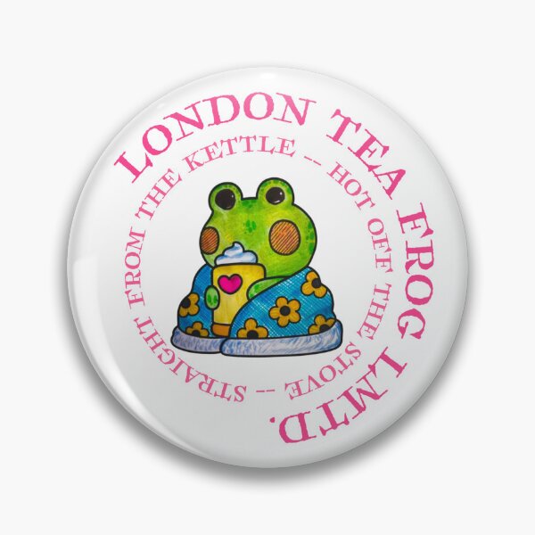 Item preview, London Tea Frog  designed and sold by MyBottomShelf.