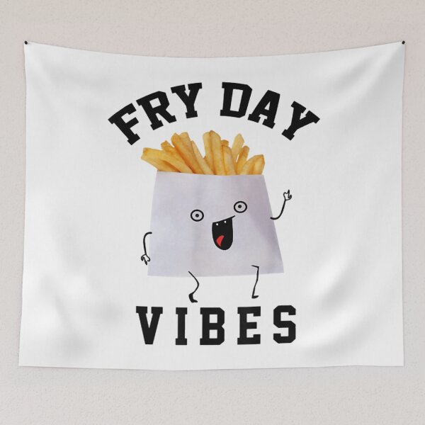 Item preview, Funny Fry Day Vibes designed and sold by yamismaous.