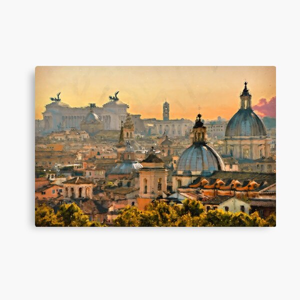 Item preview, Rome Cityscape designed and sold by AM FineArtPrints.