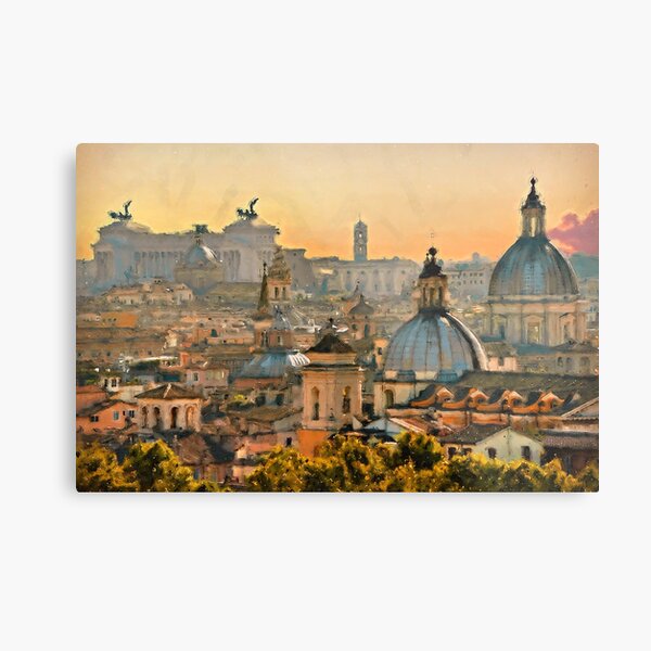 Item preview, Rome Cityscape designed and sold by AM FineArtPrints.
