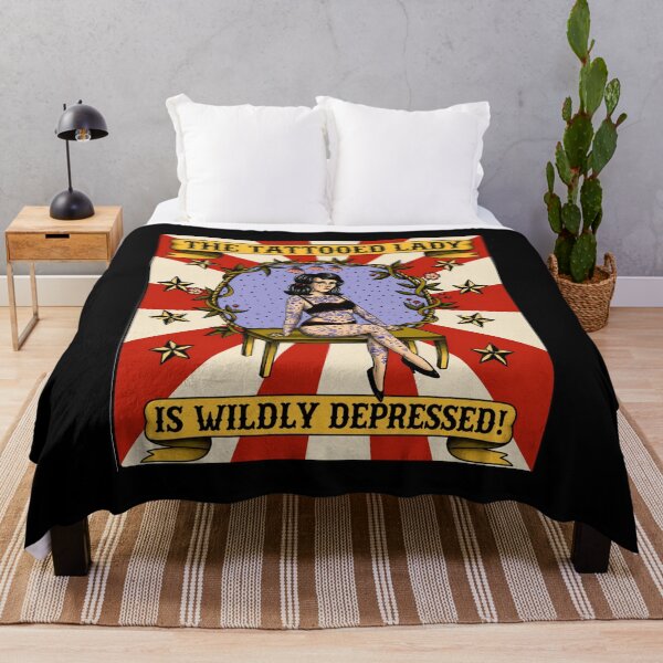 Item preview, The Tattooed Lady Is Wildly Depressed designed and sold by LOUP-SOLI.