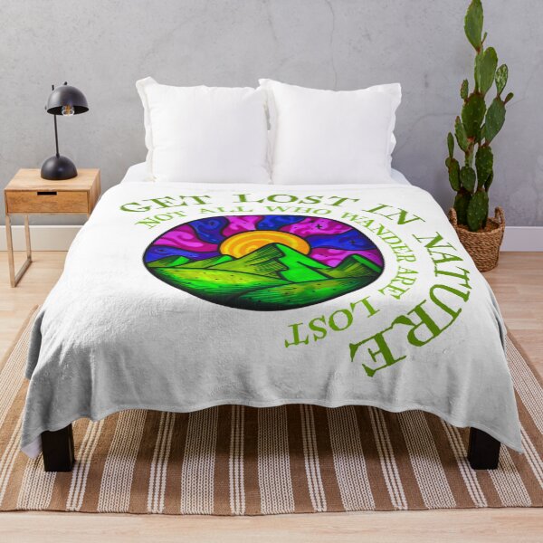 Item preview, Got Lost - Not All who Wander are Lost designed and sold by MyBottomShelf.