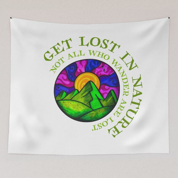 Item preview, Got Lost - Not All who Wander are Lost designed and sold by MyBottomShelf.