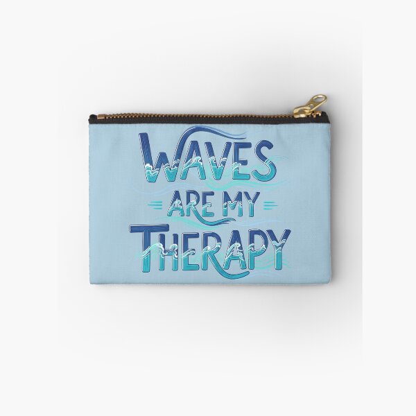 Item preview, Waves Are My Therapy – Calm Coastal Typography Design designed and sold by Sea Gem.