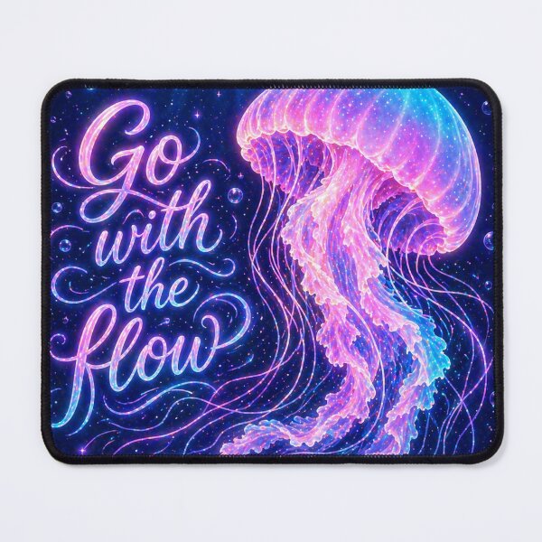 Item preview, Aesthetic Jellyfish go with the flow designed and sold by Heaven1111.