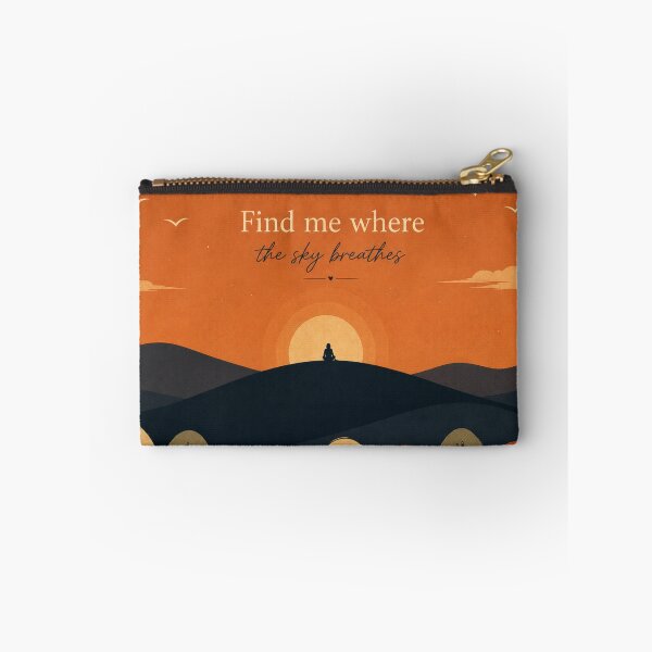 Item preview, Find Me Where the Sky Breathes Aesthetic Quote Art | Minimal Nature Sunset Design | Calm Peaceful Vibes designed and sold by NA-art725.