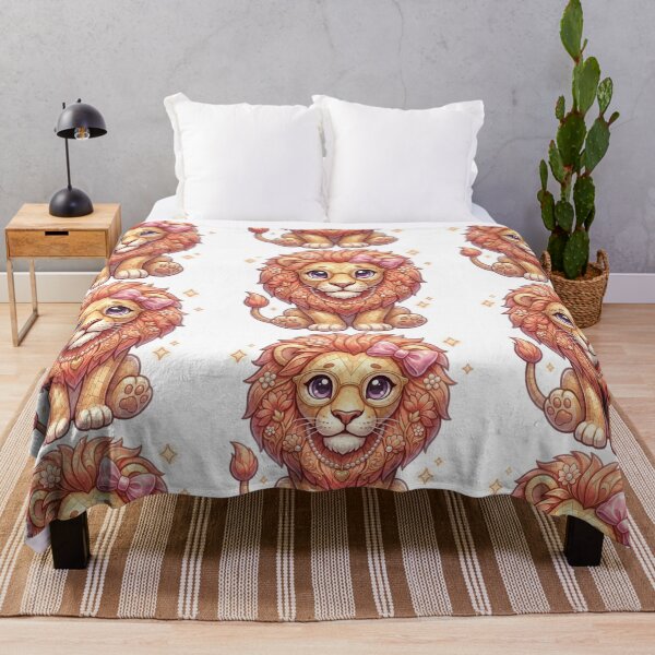 Item preview, Ethereal Mosaic Floral Lioness designed and sold by Stickivo.