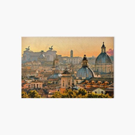 Rome Cityscape Art Board Print