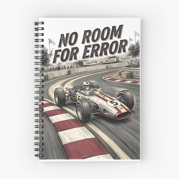Item preview, Vintage Racing Motivational No Error T-Shirt designed and sold by MaynyStudio.