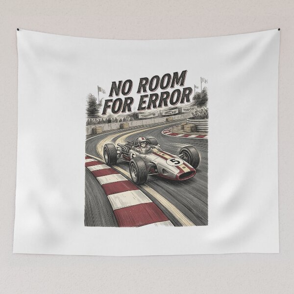 Item preview, Vintage Racing Motivational No Error T-Shirt designed and sold by MaynyStudio.
