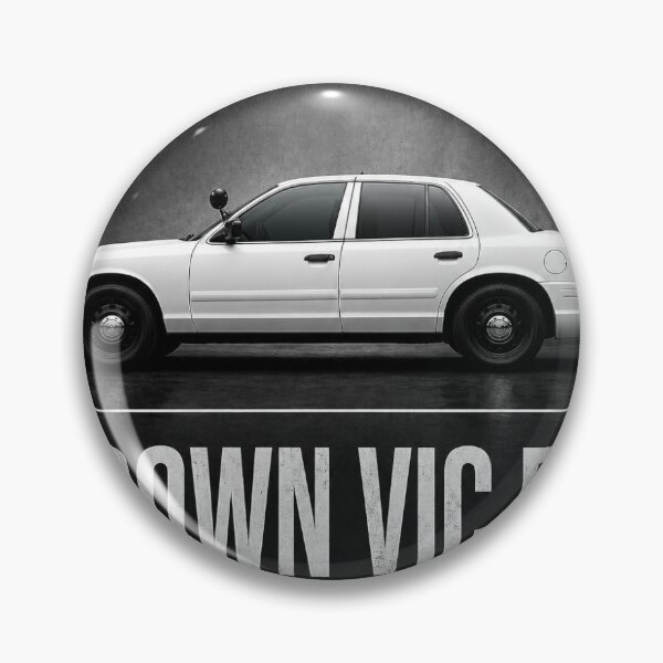 Item preview, Ford Crown Victoria P71 Poster – Minimalist Police Interceptor Wall Art designed and sold by ModernVehicles.
