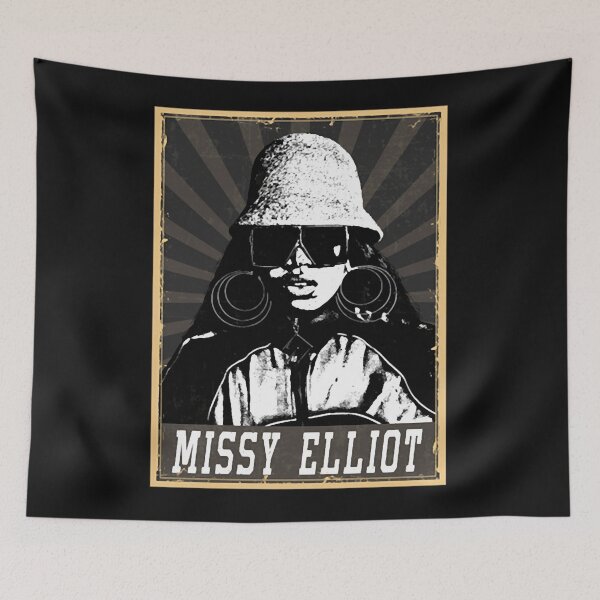 Item preview, Missy Elliott 90s Face Retro designed and sold by vasquesasacks.