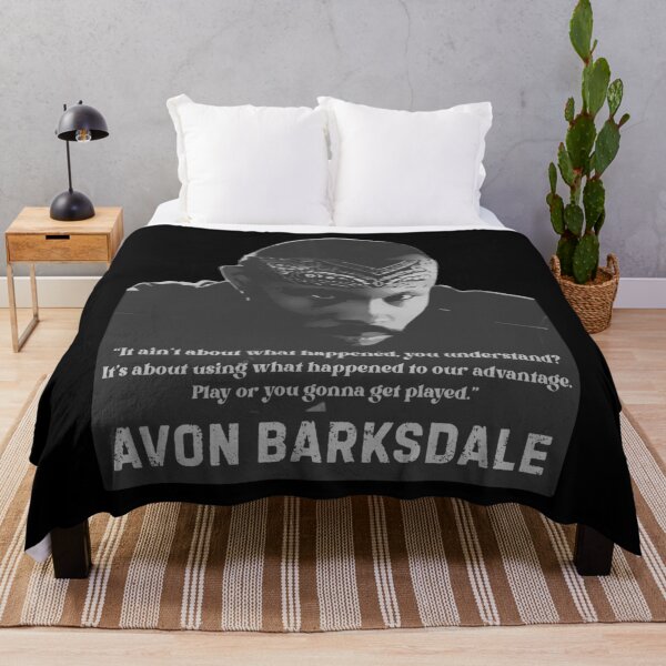 Item preview, Play or you gonna get played - Avon Barksdale designed and sold by UNK-Fatigues.