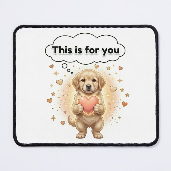 Item preview, Heart Offering Dog – Support Sticker designed and sold by wildbest.