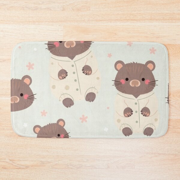 Item preview, Cute Wombats in Pyjamas with Stars designed and sold by pUNKnown.