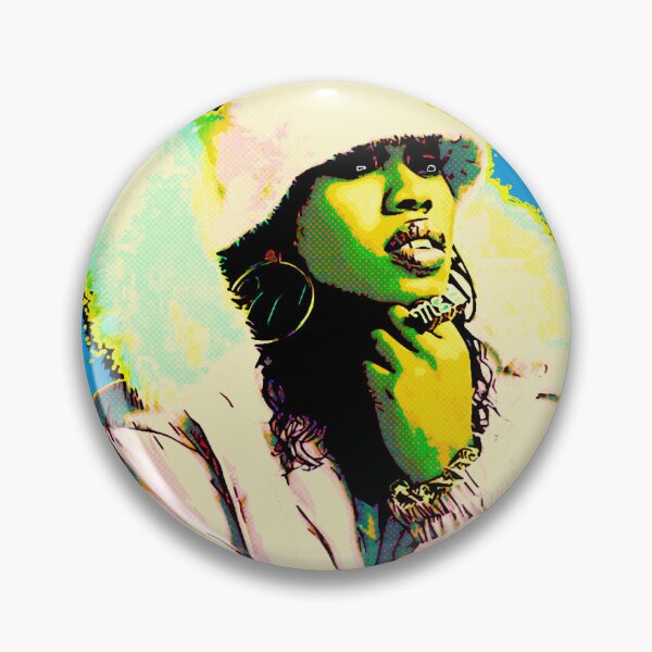 Item preview, Missy Elliott 90s Face Retro designed and sold by vasquesasacks.