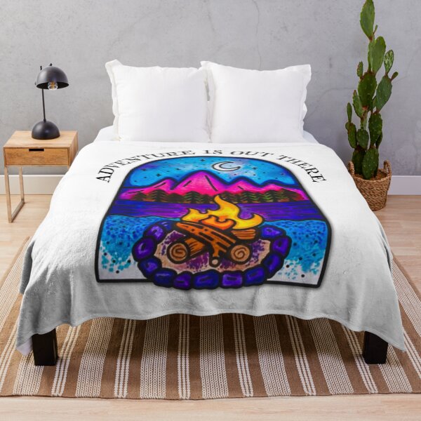 Item preview, Adventure is Out There - Pink Mountains and Wild Galaxies designed and sold by MyBottomShelf.