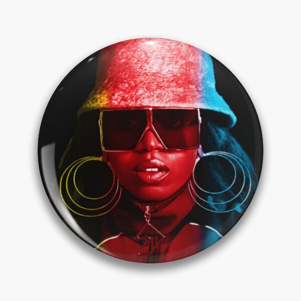 Item preview, Missy Elliott 90s Face Retro designed and sold by vasquesasacks.