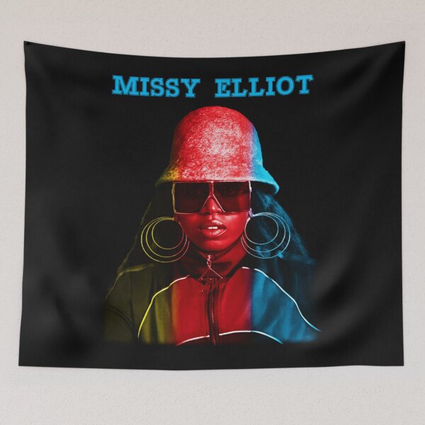 Item preview, Missy Elliott 90s Face Retro designed and sold by vasquesasacks.