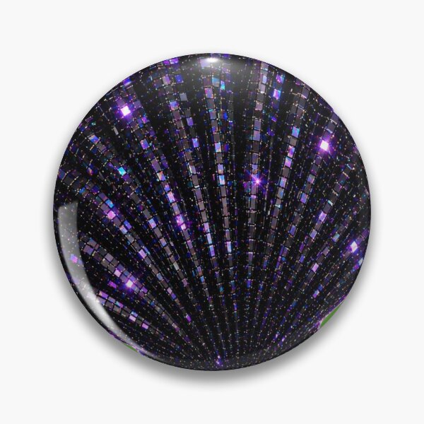 Item preview, Aesthetic disco neon black Sea shell designed and sold by Heaven1111.