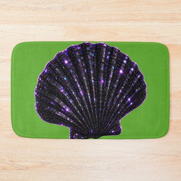 Item preview, Aesthetic disco neon black Sea shell designed and sold by Heaven1111.