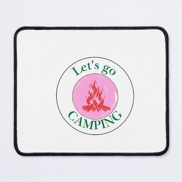Item preview, Retro Pink Sun Camping - Modern Adventure & Bonfire Art  designed and sold by Atlasoloji.