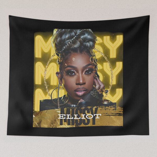 Item preview, Missy Elliott 90s Face Retro designed and sold by vasquesasacks.