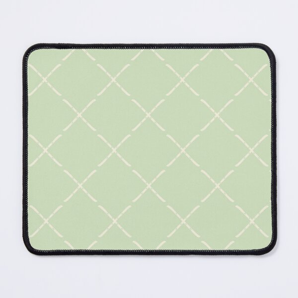 Item preview, Mint Sage Green Cream Geometric Pattern designed and sold by burbankdesigns.