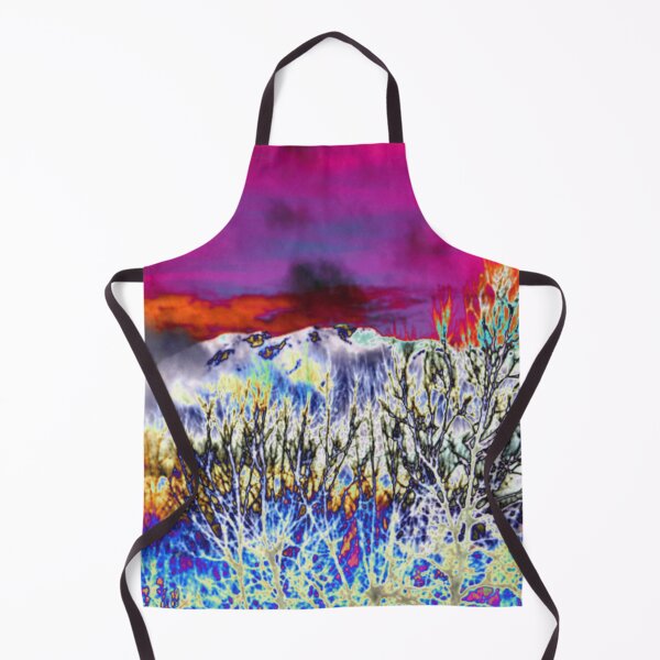 Item preview, Mountain Through The Trees E7 colorful photo abstract design designed and sold by SmashingDeals.