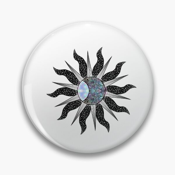 Item preview, Celestial sun mandala intricate hand drawn art designed and sold by Nehahabib.