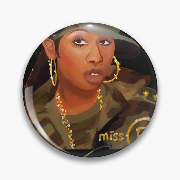 Item preview, Missy Elliott 90s Face Retro designed and sold by vasquesasacks.