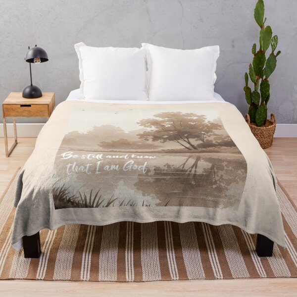 Item preview, Be still and know that I am God peaceful Calm moment Take time to breathe Psalm 46:10 designed and sold by FTLOG.