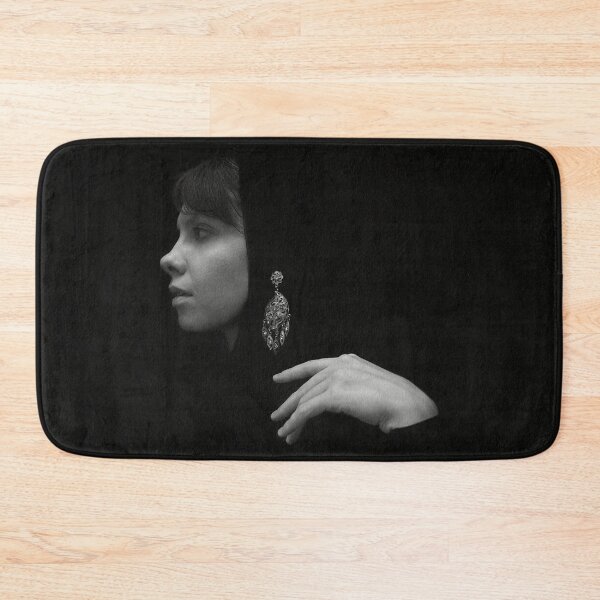 Item preview, Woman with Earring in Black designed and sold by Cultour.