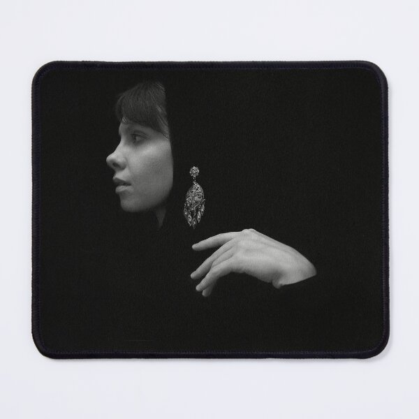 Item preview, Woman with Earring in Black designed and sold by Cultour.
