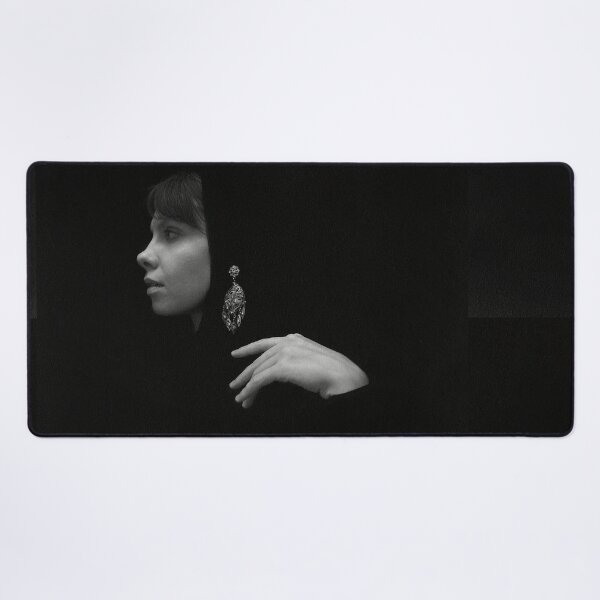 Item preview, Woman with Earring in Black designed and sold by Cultour.