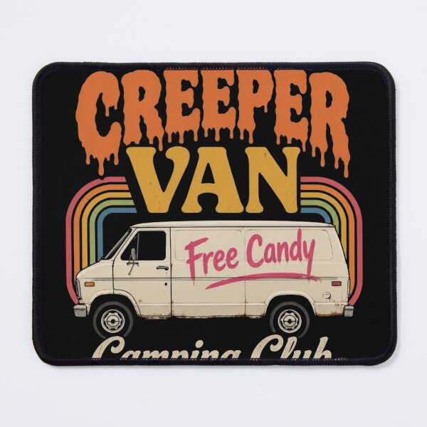 Item preview, The Creeper Van Camping Club. Beware of Free Candy! designed and sold by Birdie and Flynn.