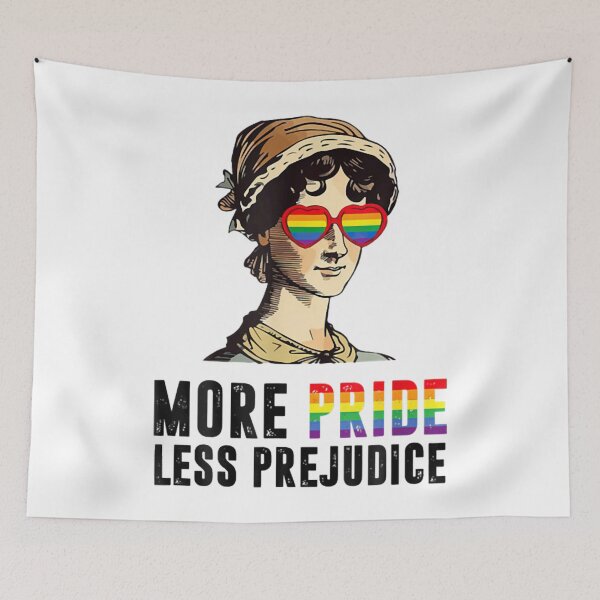 Item preview, More Pride Less Prejudice Lgbt designed and sold by InkwaveAppaDE.
