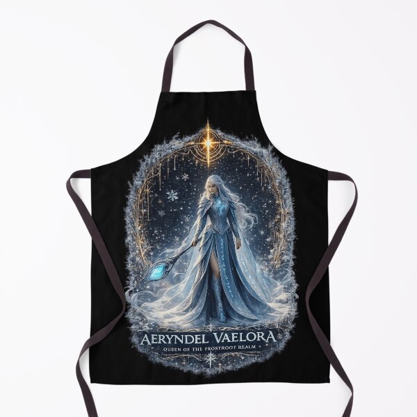 Item preview, Aeryndel Vaelora Queen of the Frostroot Realm designed and sold by Elyria Souvenirs and Gifts.