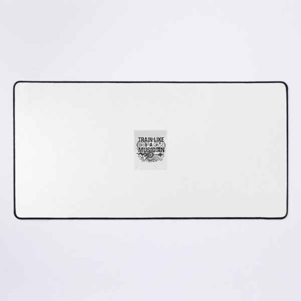 Item preview, Train Like A Musician Motivation Typography Design designed and sold by DarioTactical.