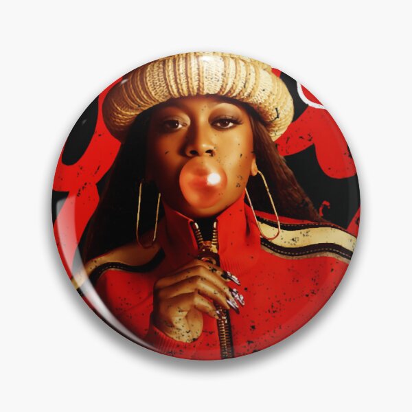 Item preview, Missy Elliott 90s Face Retro designed and sold by vasquesasacks.