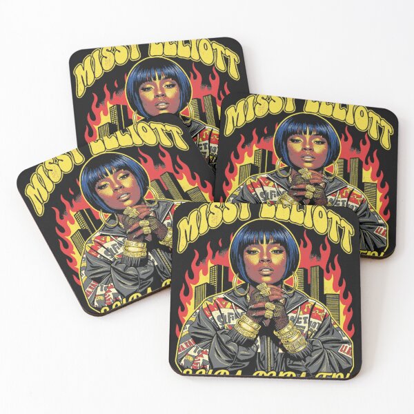 Item preview, Missy Elliott 90s Face Retro designed and sold by vasquesasacks.