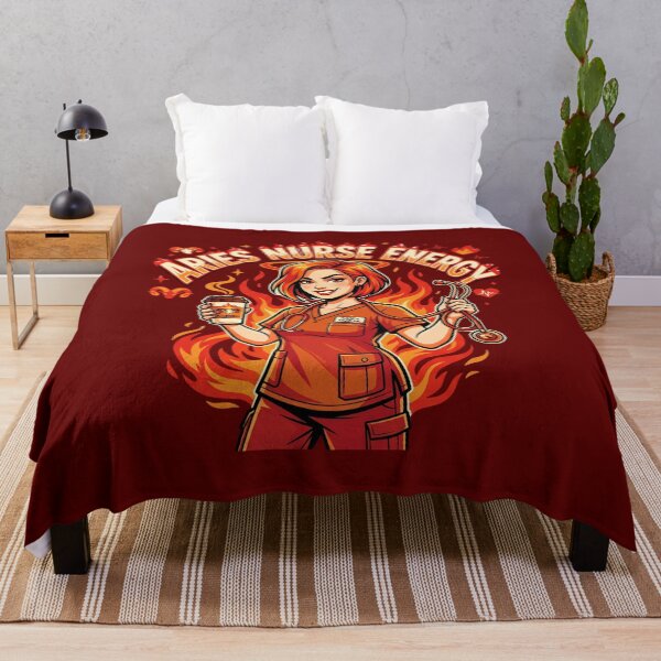 Item preview, Aries Nurse Energy – Bold Caring Chaos Funny Zodiac Gift for ICU RN Birthday Vibes designed and sold by Im-Ara.