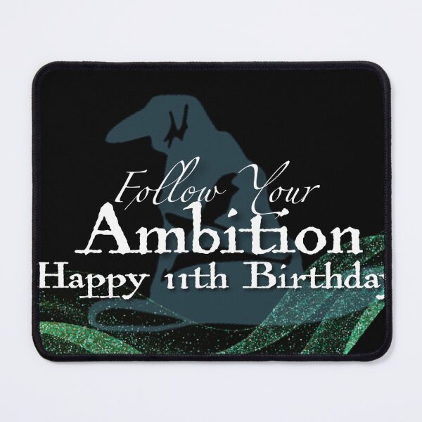 Item preview, Happy 11th Birthday - Sorting Hat: Slytherin designed and sold by MyBottomShelf.