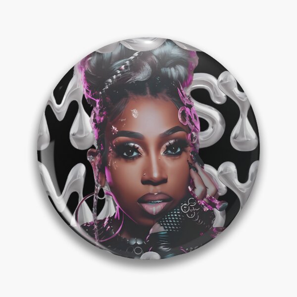 Item preview, Missy Elliott 90s Face Retro designed and sold by vasquesasacks.