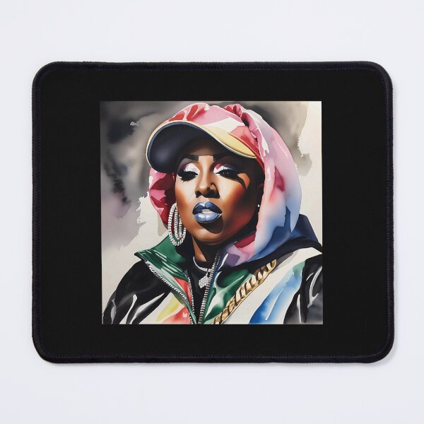 Item preview, Missy Elliott 90s Face Retro designed and sold by vasquesasacks.